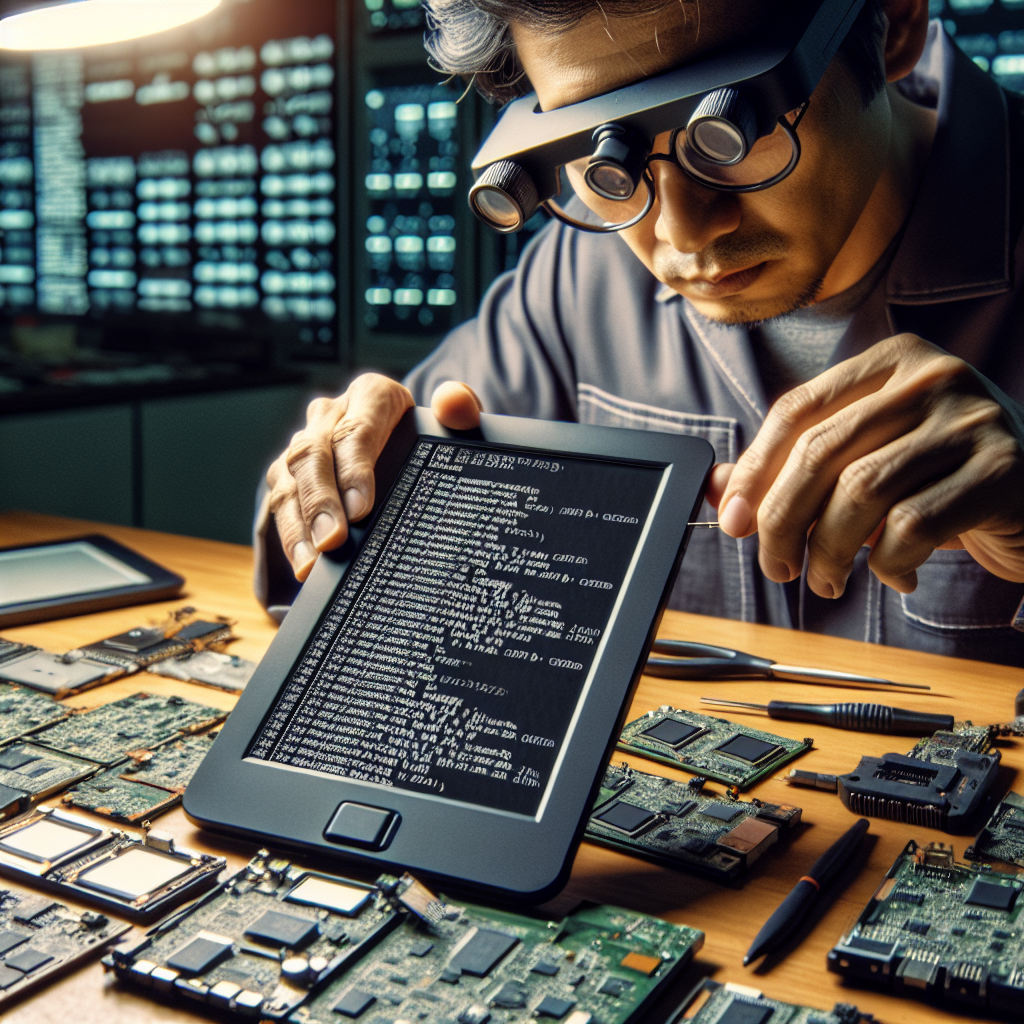 Naprawa czytników e-booków: najczęstsze problemy i ich rozwiązania