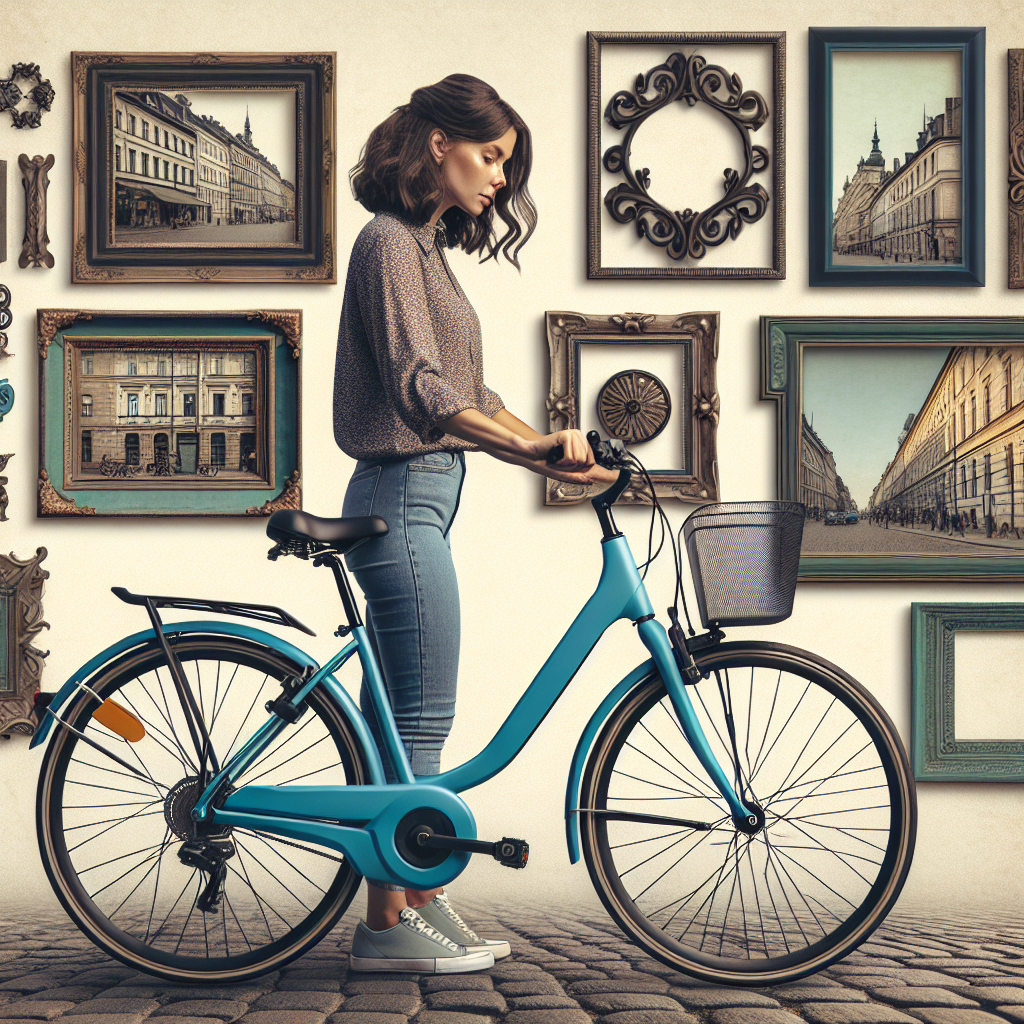 Jak dobrać rozmiar ramy w rowerze miejskim damskim?