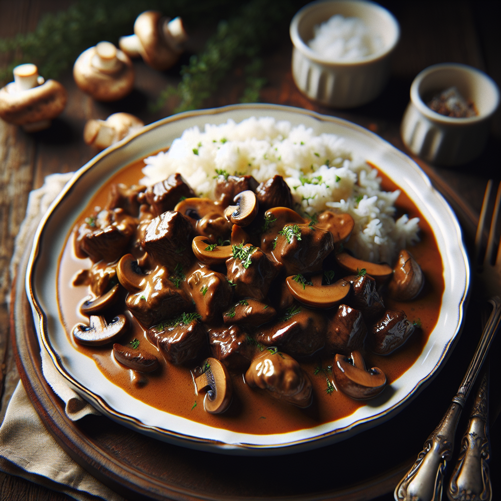 Strogonow – przepis tradycyjny, prosty i smaczny