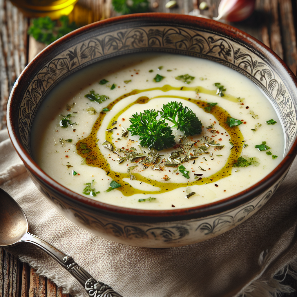 Krem z białych warzyw – przepis na zdrową zupę