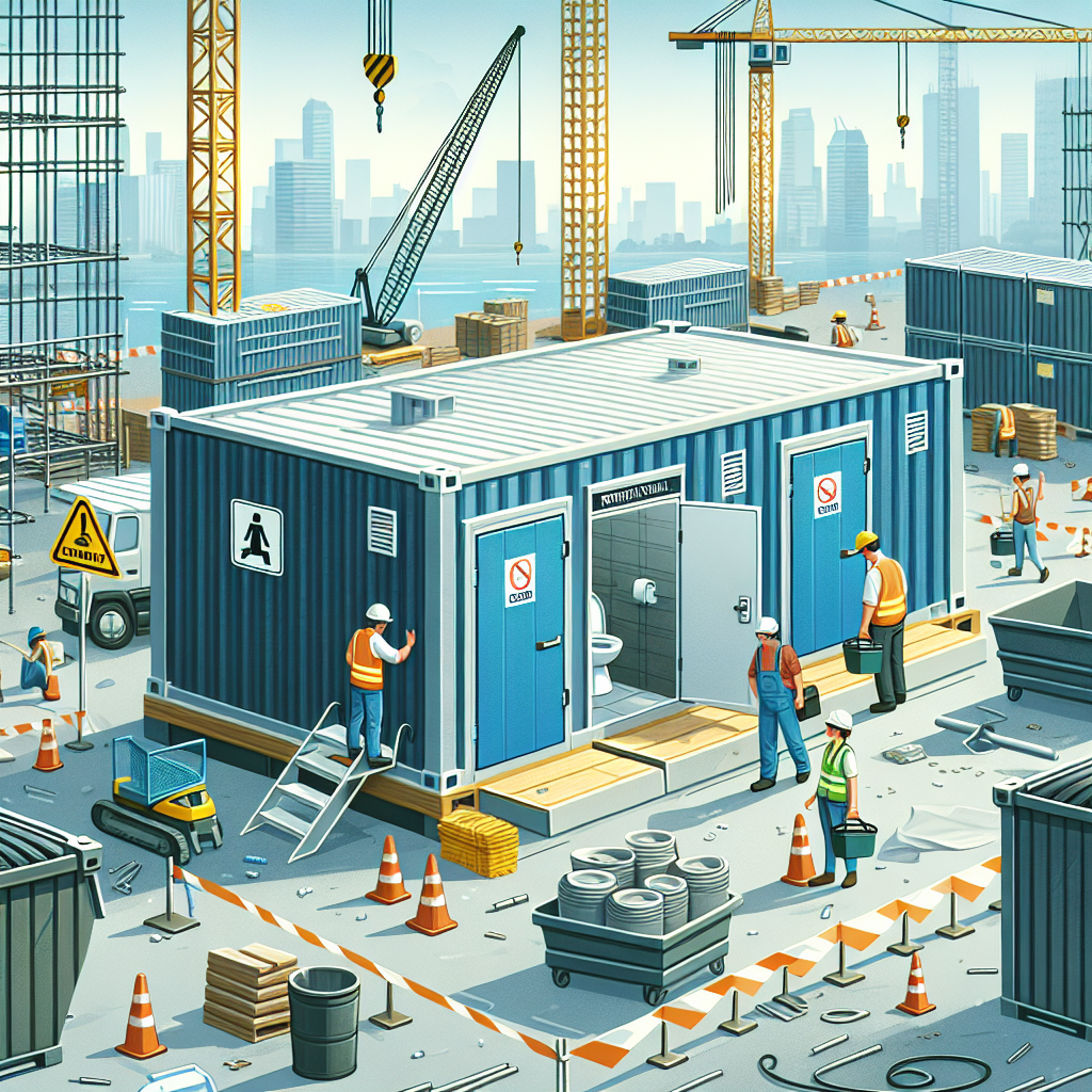 Kontener sanitarny – kiedy warto go wynająć?