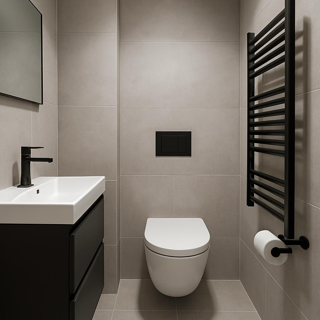 Jak wybrać stelaż podtynkowy WC do małej łazienki?